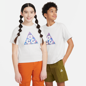 Nike ACG-T-shirt til større børn - hvid hvid S