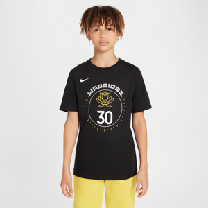 Golden State Warriors City Edition Nike NBA-T-shirt til større børn - sort sort XL