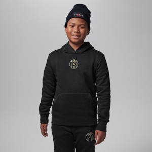 Jordan Paris Saint-Germain – pullover-hættetrøje til større børn - sort sort S