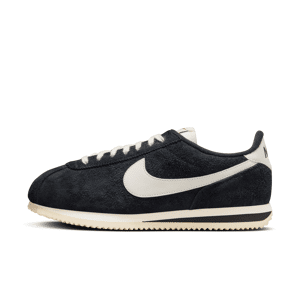Nike Cortez Vintage-sko i ruskind til kvinder - sort sort 46