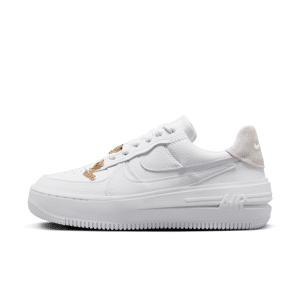 Nike Air Force 1 Low PLT.AF.ORM-sko til kvinder - hvid hvid 43