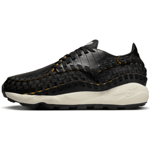 Nike Air Footscape Woven Premium-sko til kvinder - sort sort 38