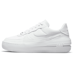 Nike Air Force 1 PLT.AF.ORM-sko til kvinder - hvid hvid 43