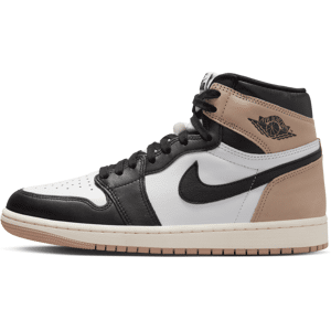 Air Jordan 1 Retro High OG-sko til kvinder - sort sort 35.5