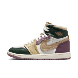 Air Jordan 1 High Method of Make-sko til kvinder - grøn grøn 36