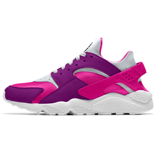 Custom Nike Air Huarache By You-sko til kvinder - Pink Pink 36