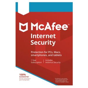 McAfee Internet Security - 1 enhed / 1 år