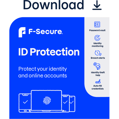 F-Secure ID Protection - 1 År, 5 Brugere F-Secure ID Protection - 1 År, 5 Brugere