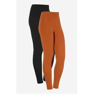 Cellbes of Sweden Leggings Fia 2-pack  Female  Rust+Sort