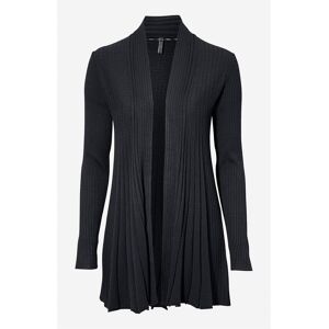 Freequent Lang, ribbet cardigan FQ-Claudisse  Female  Sort