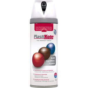 Borup Kemi A/S Plasti-kote Twist, Blank - 21102/ral 9010 Hvid 400ml