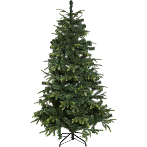 Juletræ kunstig PE/PVC ALVA, Klasse A, 170x116 cm u/LED NORDIC WINTER