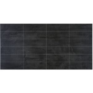 Berry Alloc BerryAlloc Kitchenwall 10x30 Flise Sort Kalk 2,2x600x1200mm