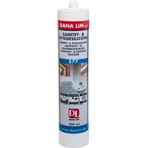 Dana Lim A/S Dana Sanitets- & Byggesilicone 577 Sort 300ml