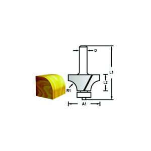 Makita Rundingsfræser M.leje 19mm - D-48290