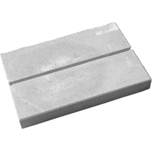 RBR Betongruppen RBR Lock Block Top - 40x60x7 - Grå - U/Knæk Støttemur