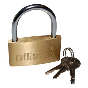 Mi lock Mi-lock Hængelås messing - 50 mm. 