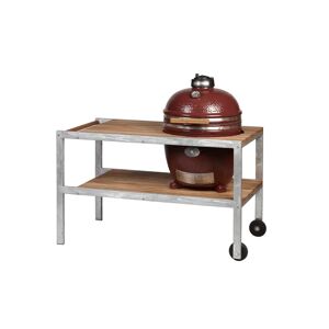 Monolith Kamado Grill Classic Med Bord  - Rød