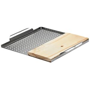 Napoleon multi bakke rustfri m/cedarplanke - 70026