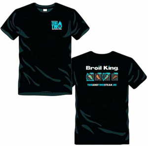 Broil King T-shirt 10&2 Sort Str Xl