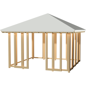 Plus A/S Plus Pavillon 41 - Lukket 4 sider - pavillon41