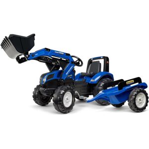 FALK New Holland frontlæsser med vogn