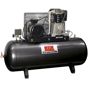 KGK Kompressor  300/858 7,5hk, 2cyl. Kileremstrukket 300l.tank