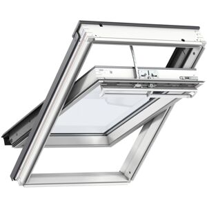 Velux integra elektrisk hvid polyuretan 78x140 3-lags lav ggu mk08 006821a