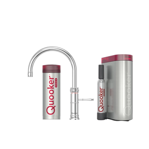 Quooker Classic Fusion Round Sæt M3l Krom Inkl. Pro3 & Cube Beholder