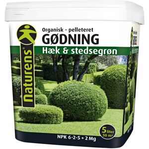 Naturens Hæk- Og Stedsegrøn Gødning 5 Lt - 36202