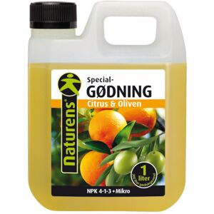 Naturens Gødning Citrus &  1lt Oliven, Npk 4-1-3