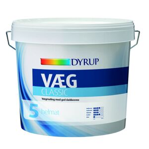 Dyrup Væg 05 - Classic Hvid - 4,50lt