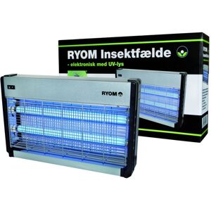 Ryom Insektdræber Pl./alu.2x15w 150 M2 - 228-385-05