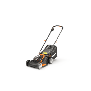 Worx 2X20V 40cm mower, 2*4.0Ah WA3553, 2*2A dual port Oplader Plæneklipper