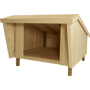 Plus A/S Plus Shelter 225x291x170/107 cm - ubehandlet