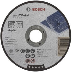 Bosch Skæreskive A60w B M 125x1mm Lige - 2608603514