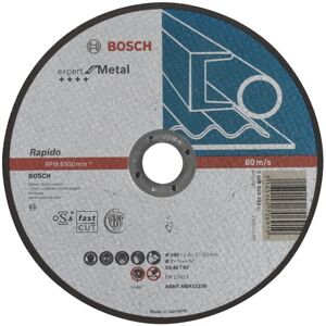 Bosch Skæreskive Exp Metal 180x1,6mm Lige - 2608603399