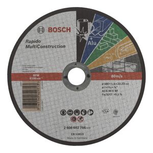 Bosch Skæreskive Rapido 180x1,6mm Multiconstru - 2608602766
