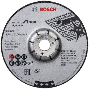 Bosch Skrubskive Til Metal 76x4x10mm 2stk - 2608601705