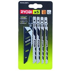 Ryobi Stiksavsklinge (til træ-og plastik)  1 x 100 mm 10 TPI segmentsavklinge (ny design), 1 x 100 mm 10 TPI  klinge med omvendt