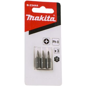 Makita Bitssæt 3 Dele Ph 0-25mm - B-23444