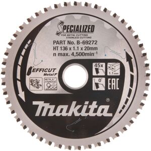 Makita Klinge Tct 136x20mm X 45t - B-69272