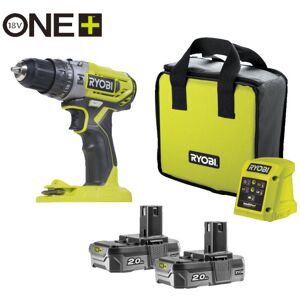 Ryobi Slagbore-/skruemaskine 18 V ONE + - R18PD2-220S