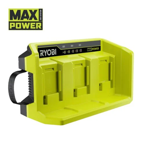 Ryobi 36V multilader 4,0 Amp/t med plads til 3 batterier - RY36C3PA