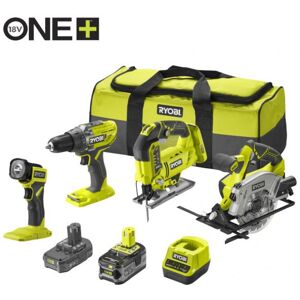 Ryobi 18V ONE+ Håndværkersæt - RCK184A-252S