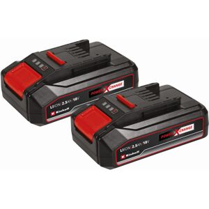 Einhell Power-X-Change twinpack batteri 2x18V/2,5Ah