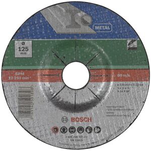 Bosch Skrubskive 125x6mm Metal Gl - 2609256337