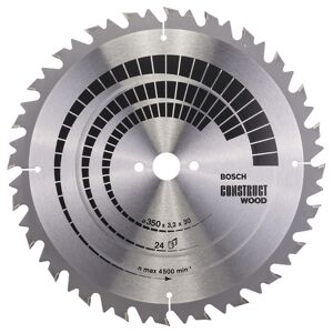 Bosch Rundsavsklinge Const.wood 350x3,5x30mm 24t - 2608640702