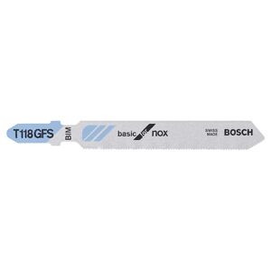 Bosch Stiksavklinge T118gfs T. Metal/inox 3stk - 2608636498