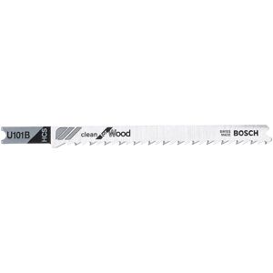 Bosch Stiksavklingeinge U101b 82mm 3 Stk Træ - 2608630565